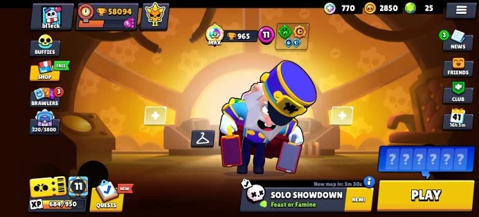 [Code 8741] Level 242 / 58k Trophy + Bellhop Mike / 265 Skins / Very Cheap