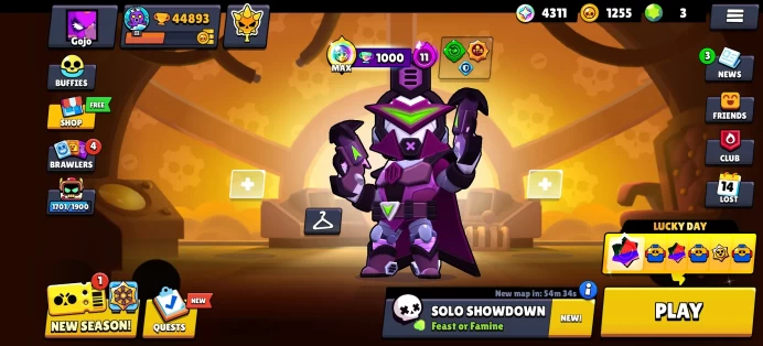 [Code 8746] Level 156 / 44k Trophy + 179 Skins / Very Cheap