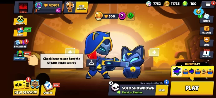 [Code 8747] Level 169 / 42k Trophy + 119 Skins / Very Cheap