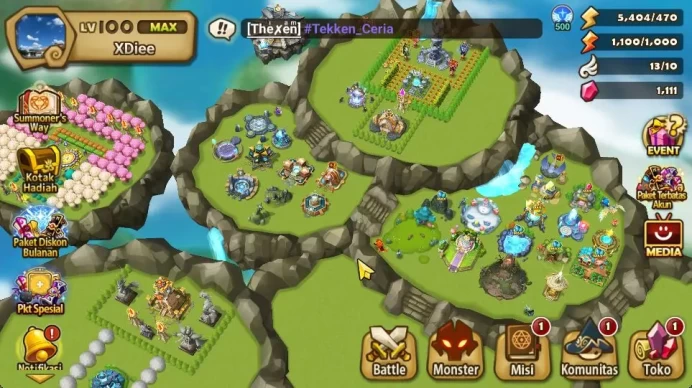 Asia |Lv 100|1 LD [Kiki]|49+NB5(Anavel,Leo,Oliver,Etc)+82 6* Monster+1,1K Gems+5K Energy|Many Skin|Hive|Check SS(SWR873)