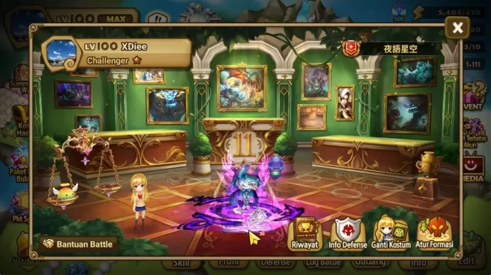 Asia |Lv 100|1 LD [Kiki]|49+NB5(Anavel,Leo,Oliver,Etc)+82 6* Monster+1,1K Gems+5K Energy|Many Skin|Hive|Check SS(SWR873)