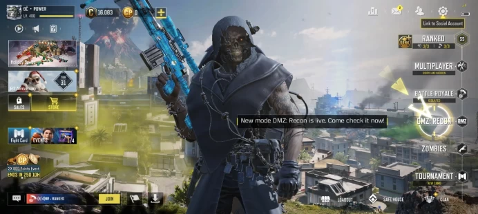 mythic gun 1 | legend gun 9 | LVL 400 | Epic Guns 267 | character Epics 101 | C: 16k | code 6347 | Saved:Activision