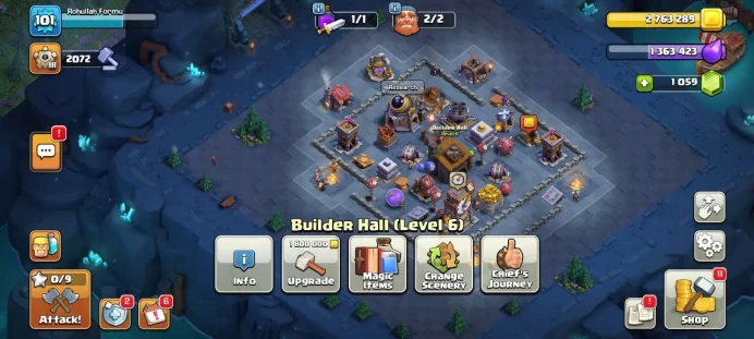 Clash of Clans (Android/iOS) SC ID- [Big Sale] TH10 - Level 101- Heroes(40/40/20/0/0) - Many skins - Build 6  - Cheapest price