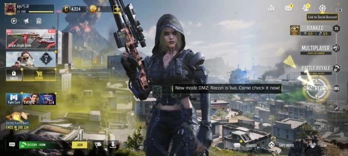 mythic gun 1 | legend gun 6 | LVL 400 | Epic Guns 180 | character Epics 77 | C: 4k | code 6413 | Saved:Activision