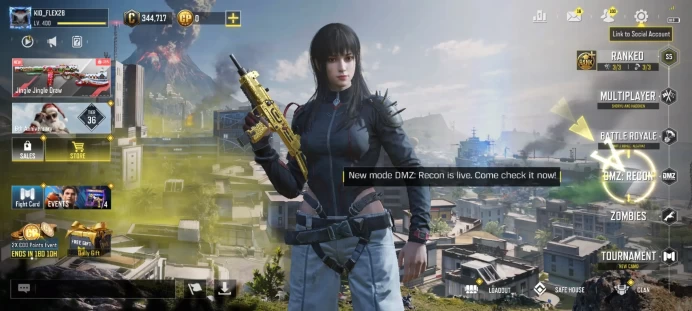 mythic gun 1 | legend gun 9 | LVL 400 | Epic Guns 234 | character Epics 93 | C: 344k | code 6415 | Saved:Activision