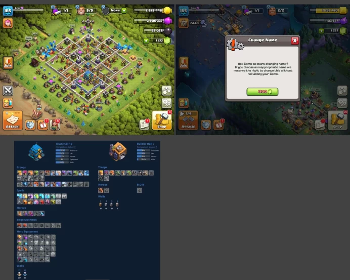 ■TH:12 (+60%) ■Heroes: K48 Q53 P30 W23 ■BH:7 ■Full Access ■Instant Delivery ■A4026
