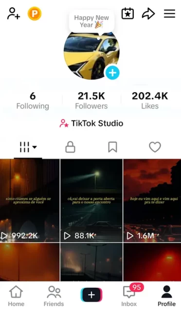 Brazil Monetized Account/ 21K Real Followers+202K Real Likes/ Creator Rewards Program Activated/ Live Stream/ Full Access