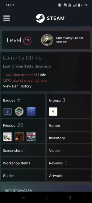 [Code 8776] Level 13 + 6 Badge / Very Cheap