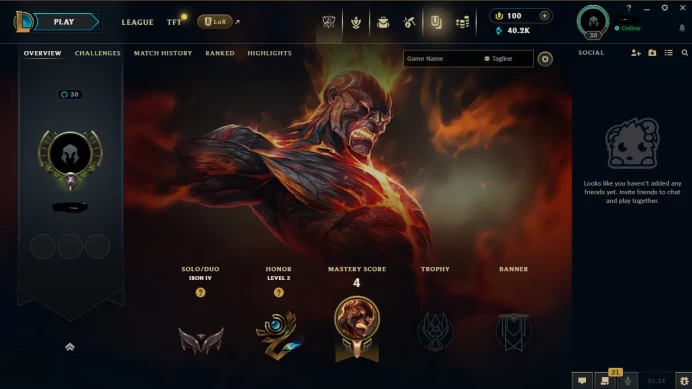 EUW - SAFE REAL SEASON15 IRON 4 0LP | 40200 BE | PLACEMENTS DONE | 5+ LOSSES | INSTANT DELIVERY | LOW MMR | UNVERIFIED EMAIL | IRON IV | #2594