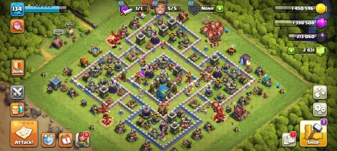 3k gem 99% max Th 12 Walls 97% max  Defense 100% max 3 skin hero