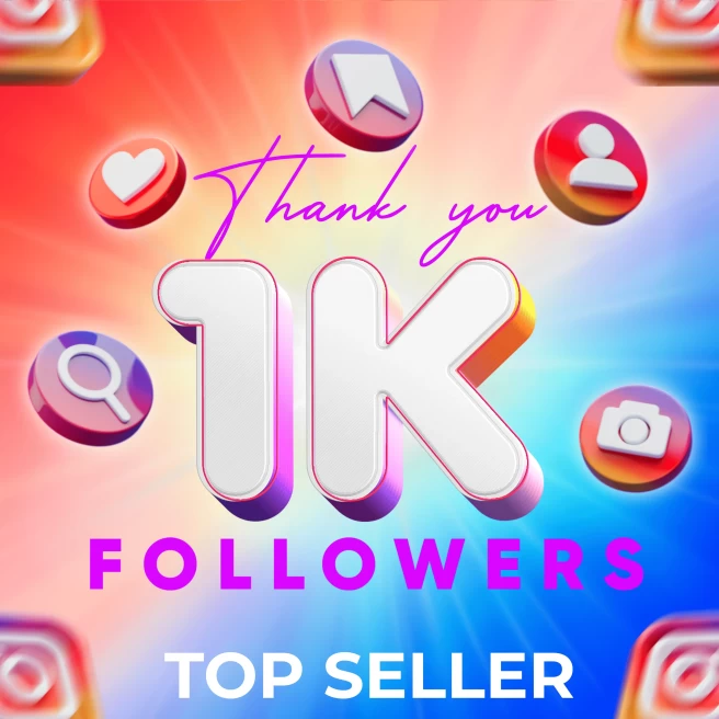 [ 1 000| 1K Follower Guaranteed + Refill ] + TOP Bonus |Fast delivery