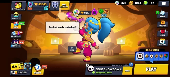 [Code 8783] Level 212 / 43k Trophy + 185 Skins / Very Cheap