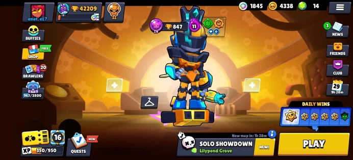 [Code 8787] Level 216 / 41k Trophy + 217 Skins / Very Cheap