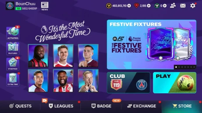 OVR 119/75B Value + 483 M + 2630 RUP|6 Icon(Roberto Carlos Sign EVO,R9 EVO,Cruyff EVO,etc)+ Al Owarian EVO,etc|Log EA(FCM755)