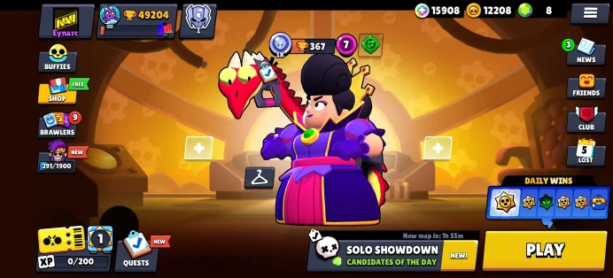 [Code 8823] Level 147 / 49k Trophy + 289 Skins / Very Cheap