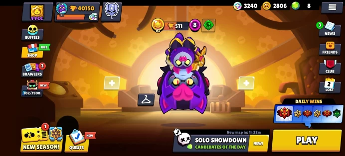 [Code 8825] Level 145 / 40k Trophy + 147 Skins / Very Cheap
