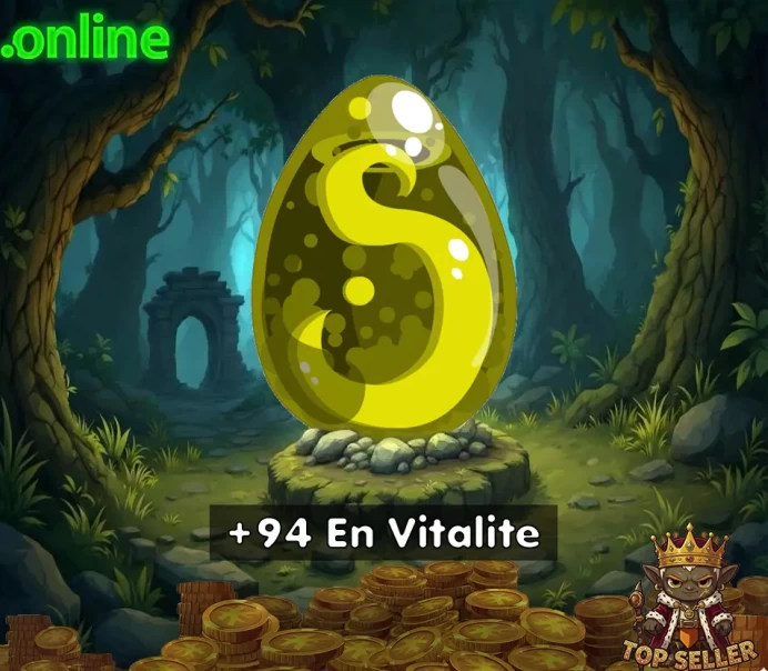 Allisteria>[ Dofus Emeraude +94 En Vitalite ] + TOP Bonus ( Best deal )