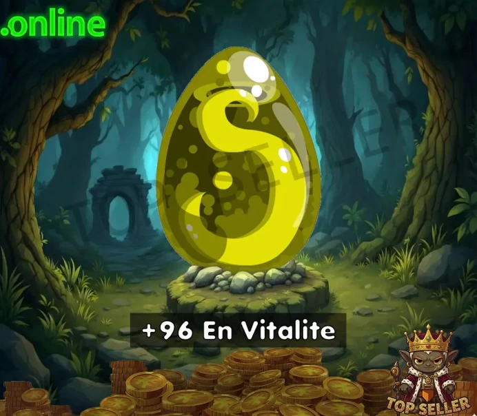 Allisteria>[ Dofus Emeraude +96 En Vitalite ] + TOP Bonus ( Best deal )