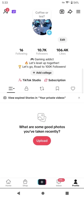 Monetized United States Account Creator Rewards Program Active | 10k Real Followers 106k Likes | Real Screenshots + Full Access + Good Standing