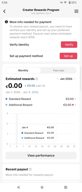 100% Monetized France Account Creator Rewards Program Active | 13k Real Followers & 239 Likes | Real Screenshots + Full Access + Good Standing