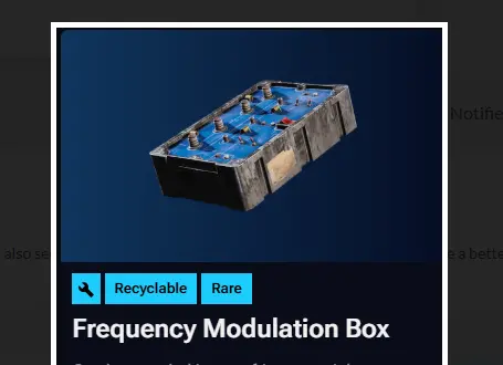 Frequency modulation Box     PC/PS5/XBOX