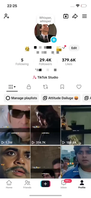 Instanly Delivery/ Monetized 29K Followers+370K Likes Account/ Creator Rewards Program Activated/ Live Stream/ Full89 Access