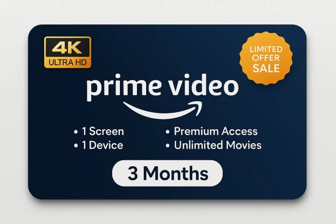 Amazon Prime 3-Month Plan – Stream, Shop & Save More