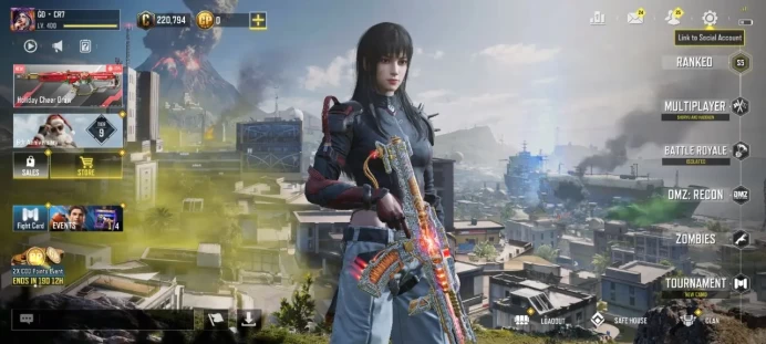 LEVEL 400 { INSTANT DELIVERY }{ 1 Gun Mythic } { 8 Gun legendary } { 269 Gun epics } { 104 Skins } {50 Dance} { 15 Battle Pass }Only Activision