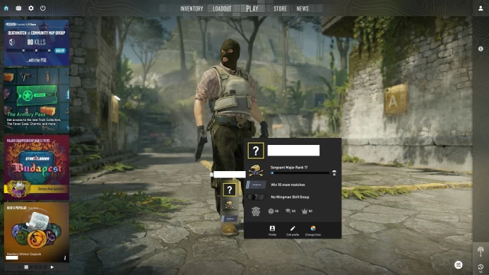 [ID:171077][PRIME][PREMIER MODE AVAILABLE][FACEIT READY][VERY RARE] UN (UNRANKED || 0 MM || 57 HOURS)