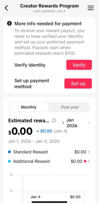France Monetized Account/ 35K Real Followers+732K Real Likes/ Creator Rewards Program Activated/ Tiktok Shop For Creator/ Full Access