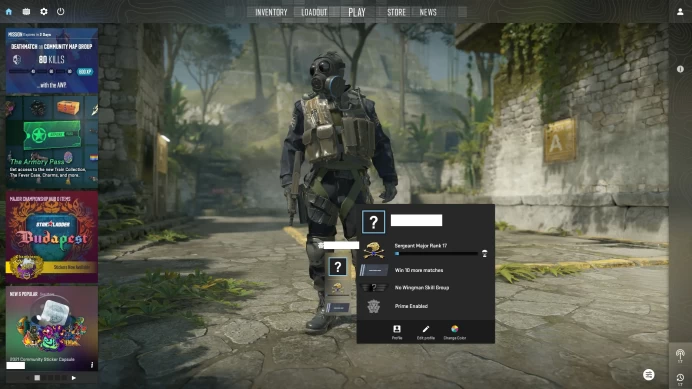 [ID:33198][PRIME][PREMIER MODE AVAILABLE][FACEIT READY][VERY RARE] UN (UNRANKED || 0 MM || 44 HOURS)