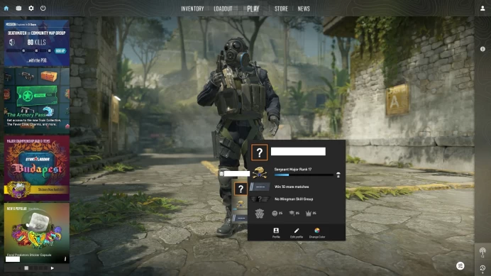 [ID:148281][PRIME][PREMIER MODE AVAILABLE][FACEIT READY][VERY RARE] UN (UNRANKED || 0 MM || 58 HOURS)
