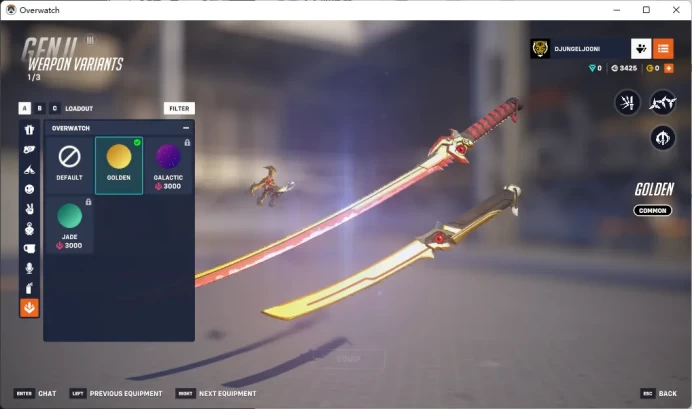 1 Gold Weapons / Full Mail Access / see the picture / Please Read Description / udkb7