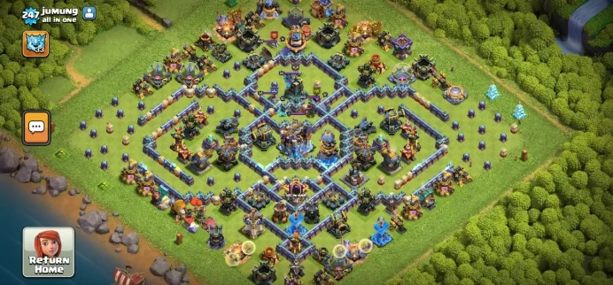 Clash of Clans (Android/ios) SC ID- [Big Sale] TH 18 - Level 247- Heroes(100/100/81/75/50) - Build 9- Cheapest price