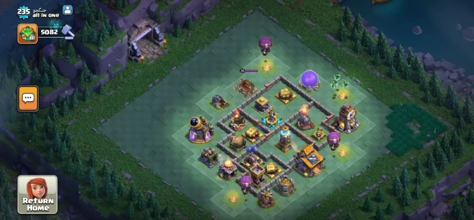 Clash of Clans (Android/ios) SC ID- [Big Sale] TH 18 - Level 235- Heroes(102/105/71/78/55) - Build 9- Cheapest price