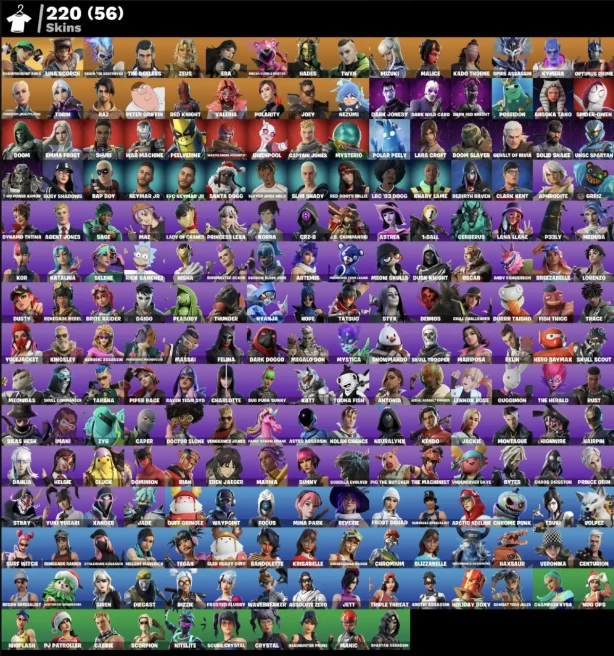 [3in1] FN | CHANGE MAIL | 220 skins (56 paid) | Full access | Warranty | 2 Gifts