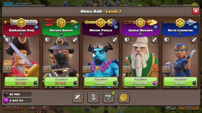 TH 13 - BH 7|LV 122|HH 7|BK 51,AQ 49,GW 24,MP 38,RC 5|Gems 788|CN On|ProtectOFF|TAKE MAIL(COC1838)