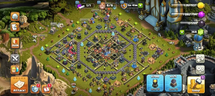 MAX EQUIPMENT | EXCLUSIVE LEGEND SKINS | 95% ALL MAX | VERY STRONG WALLS | LOTS OF MAGIC ITEMS WAR STARS EQUIPMENT EPIC