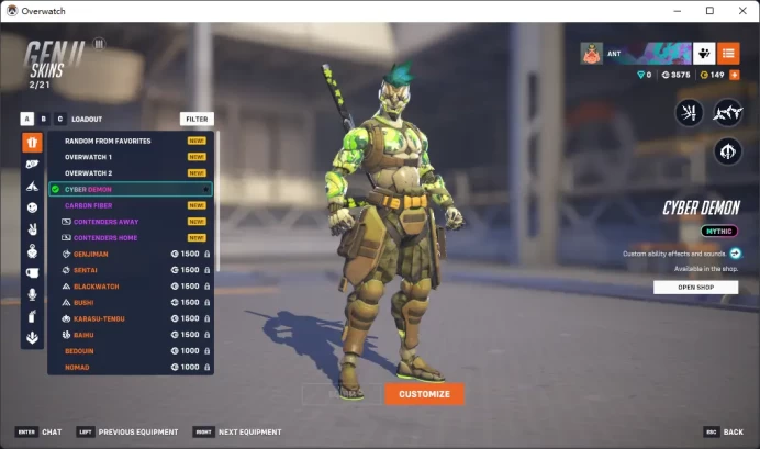 GENJI / CYBER DEMON / Full Mail Access / see the picture / Please Read Description / uska1