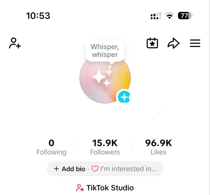 FR France| Account 15.9K Real Followers /Creator Rewards Program Active/96.9K Real Likes/ Email Include