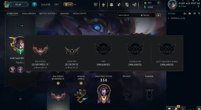 EUW / BRONZE 4 / 126 Champ / 65 Good skins(2 Ultimate, 2 Mythic, 4 Legendary, 19 Epic) / RIOT KAYLE / S4 ACC / HANDMADE / FULL ACCES /CHEAP