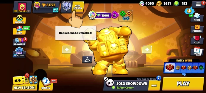 [Code 8886] Level 254 / 81k Trophy + 245 Skins / Very Cheap