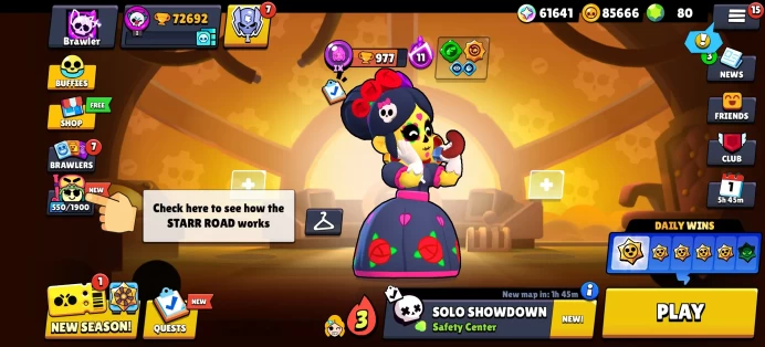 [Code 8889] Level 295 / 72k Trophy + 227 Skins / Highest Rank Legendary + Old Skins / Very Cheap
