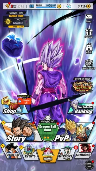 304M Total Power|LV 161| 6 UL+ 23 LL|SS Goku,Beast Gohan,HC Fusion Zamasu,Omega Shanron, Etc|Android| Check SS (DBL884)