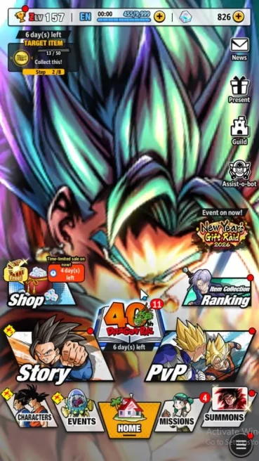 260M Total Power|LV 157| 6 UL+ 23 LL|Super Seiyan GOD SS Vegito,Super FP S4 Goku,Omega Shenron,Etc|Android| Check SS (DBL894)