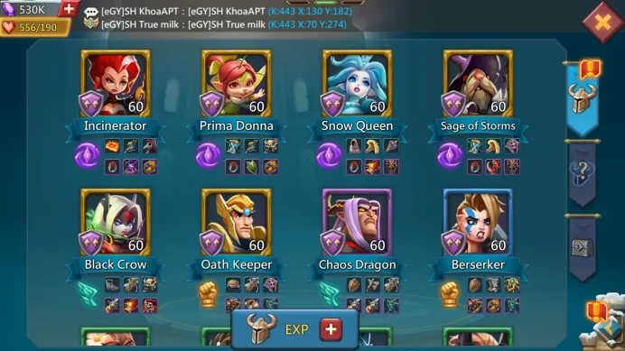 LORD1229 - 1B3 Mights (T5 Gift Unblocked) VIP 15 | 2 cup gold | ATK 754+ | 869M Research | 17M8 Troop 530K Gem | 24 Migrations Scroll