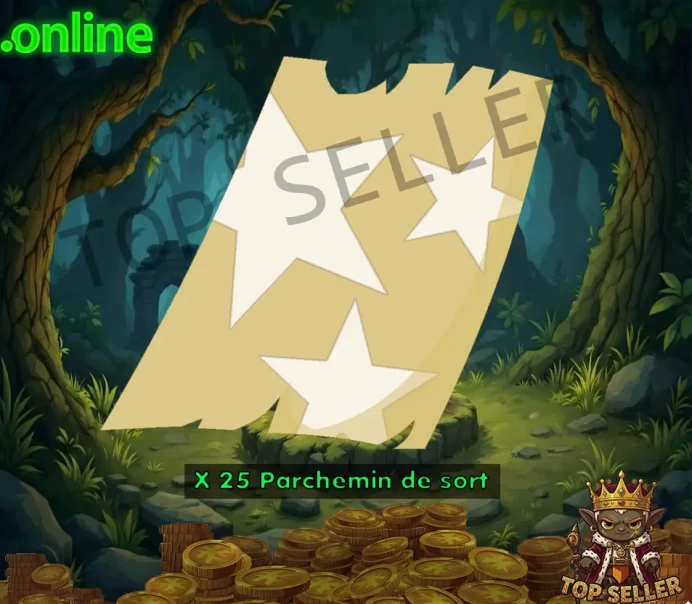 Allisteria>[ x25 Parchemin de sort ] + TOP Bonus ( Best deal )