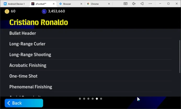 Mobile|PES 2026|BigTime Cristiano Ronaldo Bullet Header & Phenom Finish,[Son Heung-Min,Desire Doue],Etc|Take Email|(EF1138)