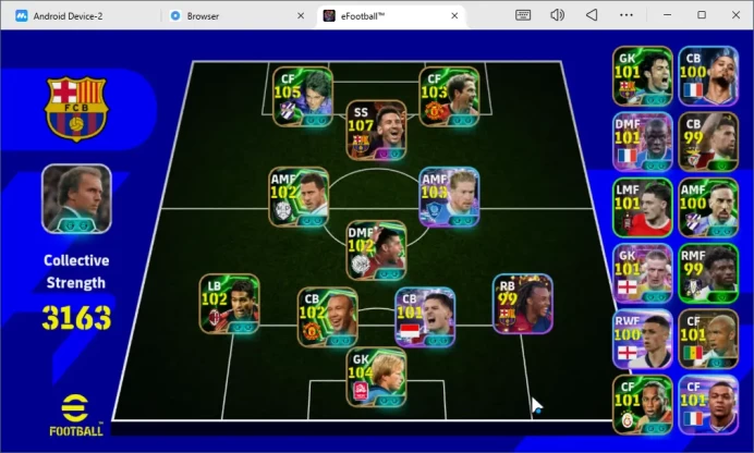 Mobile|PES 2026|BigTime Lionel Messi Blitz Curler,Batistuta Phenom Finish,De Bruyne Phenom Pass,Etc|TakeEmail|(EF1144)