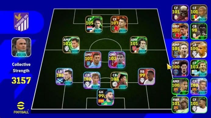 Mobile|PES 2026|BigTime Cristiano Ronaldo Bullet Header & Phenom Finish,Marco van Basten,Etc|Take Email|(EF1145)